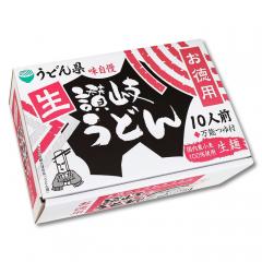 箱入うどん県の徳用生うどん/讃岐うどん 10人前