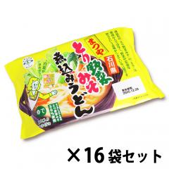 袋入まつやとり野菜みそ煮込みうどん(2人前×16袋入)
